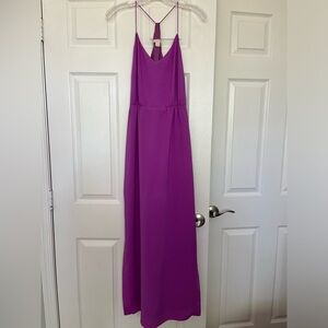 J.Crew Factory Purple Maxi Dress